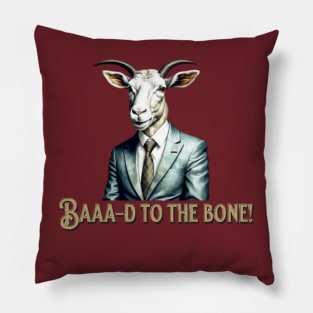 Baaa-d to the Bone! Pillow