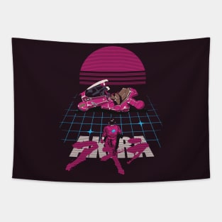 Neo Tokyo Vaporwave Tapestry