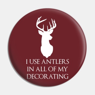 Antlers Pin