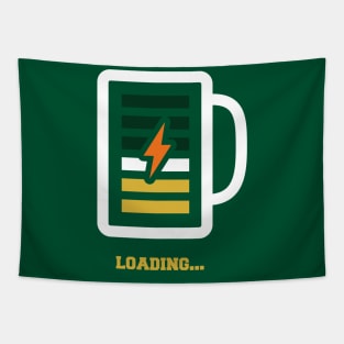 Loading Beer Progress Bar Shirt Please Wait Getting Drunk Tapestry