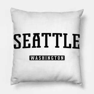 Seattle Washington Pillow