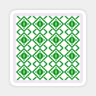 Kainindo3 Geometric Seamless Pattern Magnet