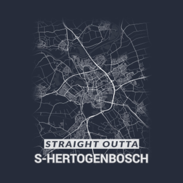 Straight Outta H-Town Black Adult T-Shirt
