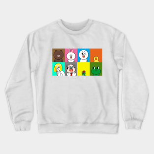 line friends sweatshirt