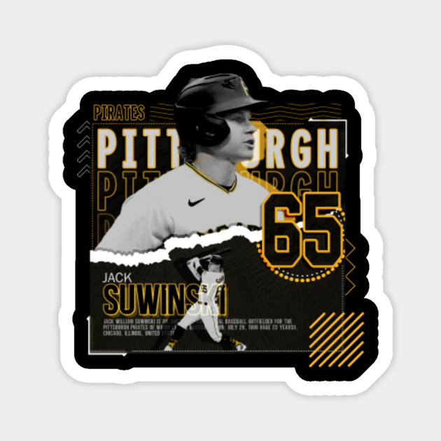 Rinkha Jack Suwinski Baseball Paper Poster Pirates 3 T-Shirt