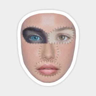 Stitched Face Magnet