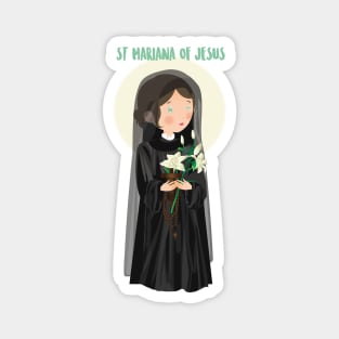 Santa Mariana de Jesus Magnet