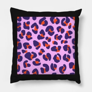 Pink Leopard print Pillow