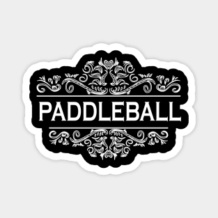 Sports Paddleball Magnet