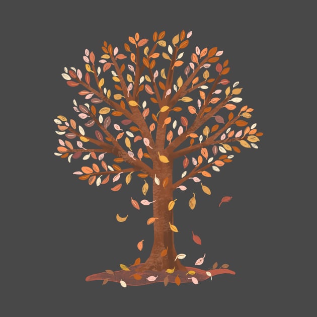 Fall Tree by Rebelform