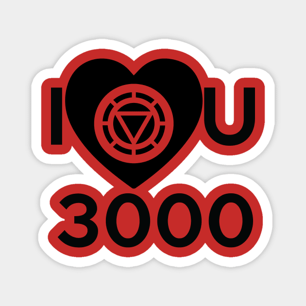 I Love You 3000 Magnet by FallenAngelGM