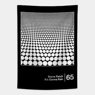 Steve Reich / Original Minimalist Graphic Design Tapestry