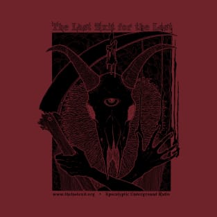 Last Exit Goat Skull Scythe T-Shirt