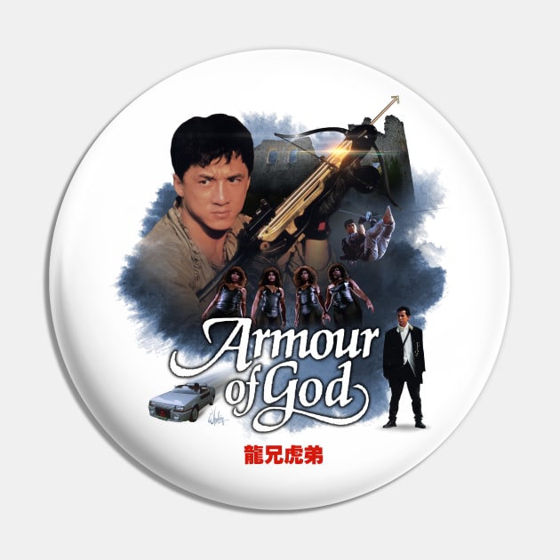 Jackie Chan: ARMOUR OF GOD Pin by HKCinema