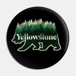 Yellowstone National park Pin