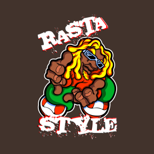 rasta style T-Shirt