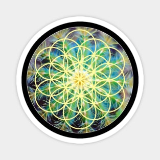 Sacred geometry Magnet