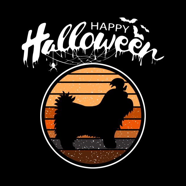 Funny Happy Halloween Beautiful Shih Tzu Men Women Kids Gift by mlleradrian