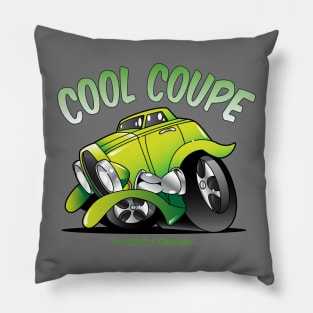 Cool Coupe Cartoon Toon Pillow