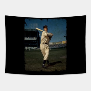 Joe DiMaggio in New York Yankees Tapestry