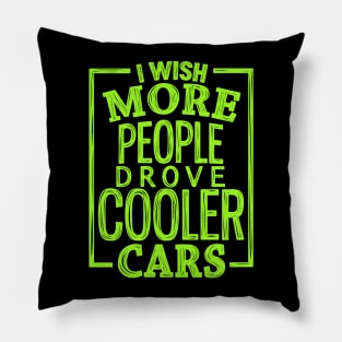 Cooler cars 8 Pillow