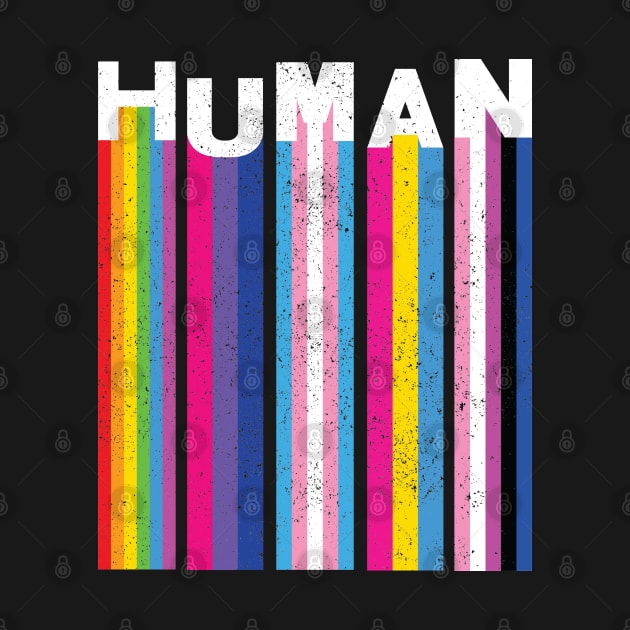 LGBT Pride Flags Human by Geektopia