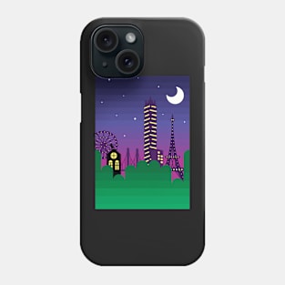 Midnight Cityscape Phone Case