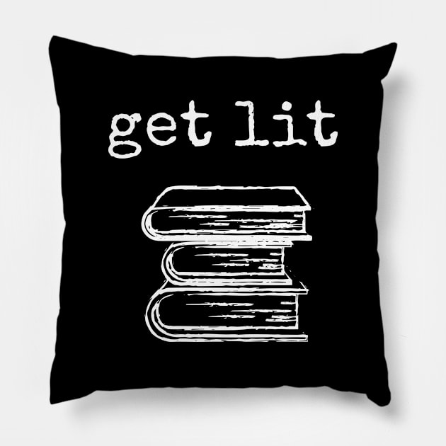 Get Lit Pillow by teesumi