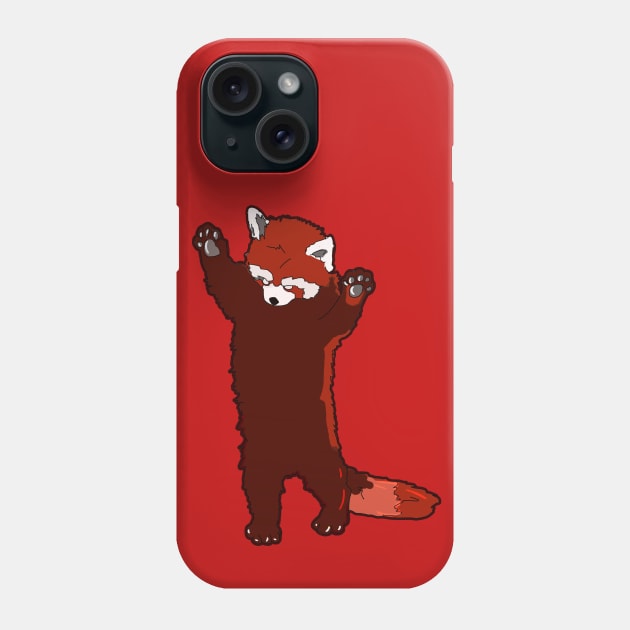 Red Panda goes Roar Phone Case by silentrob668