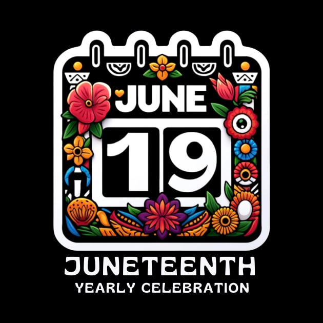 JUNETEENTH YEARLY CELEBRATION by GP SHOP