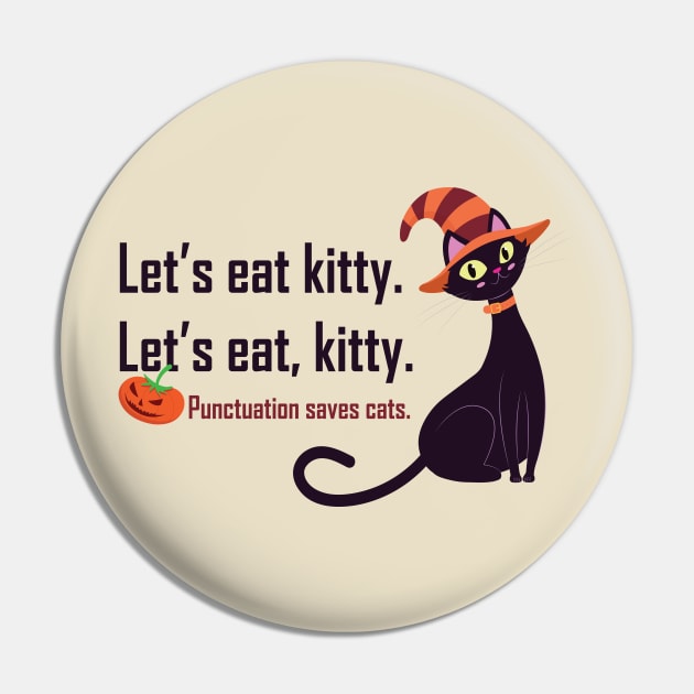 Lets eat kitty punctuation saves cats Pin by YINZY