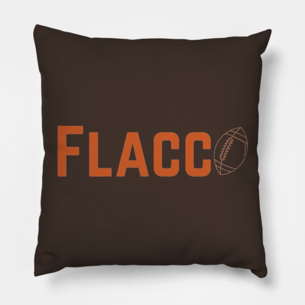 Joe Flacco Pillow by Alexander S.