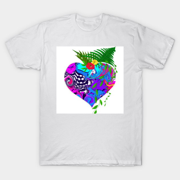Heart Shape Design Heartshape T Shirt Teepublic