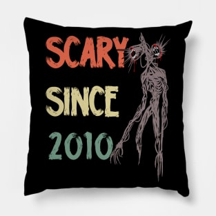 Scary since 2010 siren head Pillow