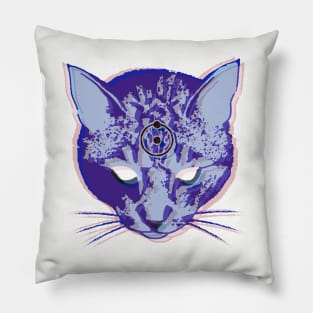 dr cathattan (cat lover) Pillow