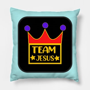 Team Jesus Pillow