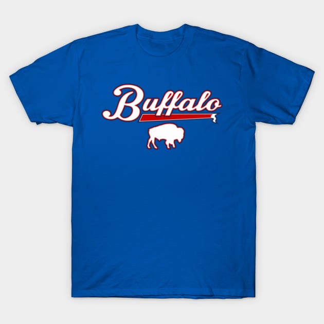 Ctwpod Buffalo Charging Stripe T-Shirt
