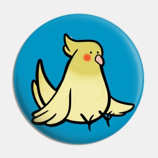 Sitting Bird Pin