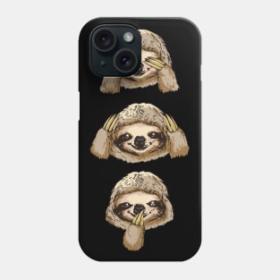 Noevil Sloth Phone Case