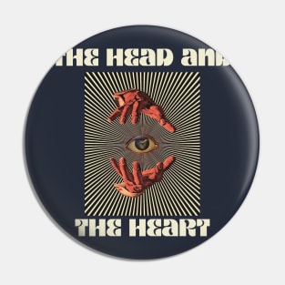 Hand Eyes The Head And The Heart Pin