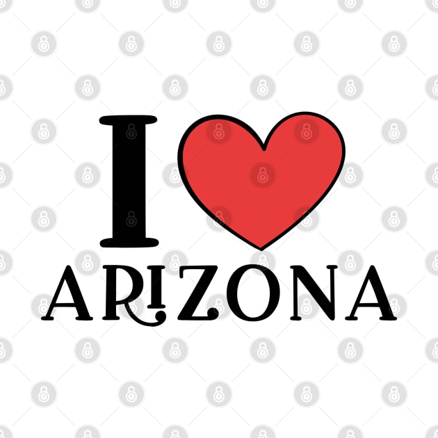 I Love Arizona State by BrightGift