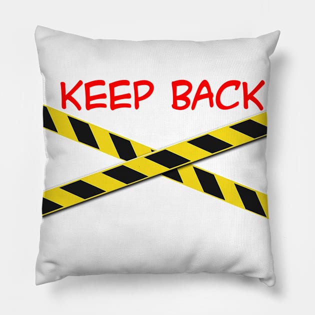 Keep Back Pillow by theartofron