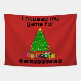 I paused my game for Christmas Tapestry