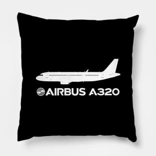 Airbus A320 Drawing Pillow