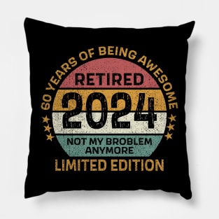 Retirement Class Of 2024 Retired Teacher 2024 Pillow