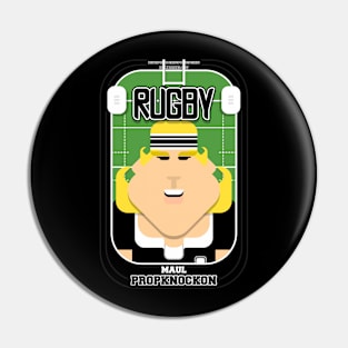 Rugby Black - Maul Propknockon - Hazel version Pin