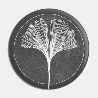 Wabi Sabi Ginkgo Leaf Pin