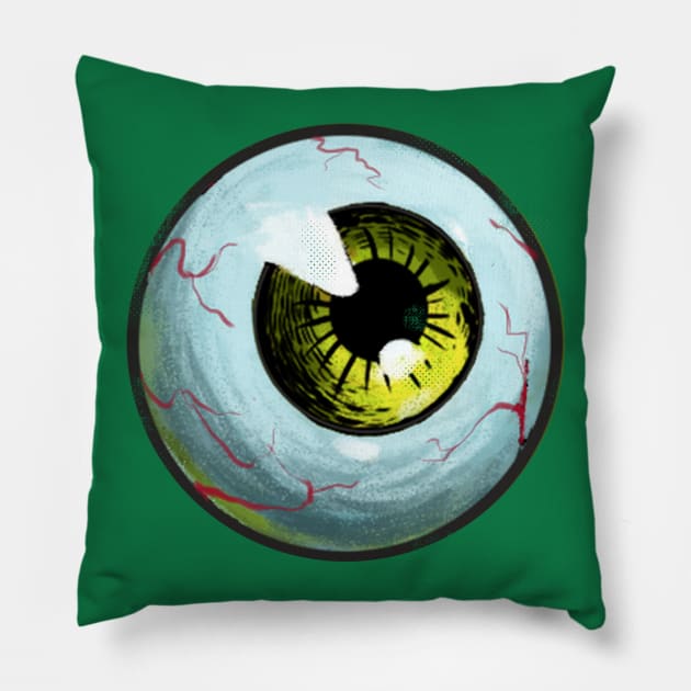 Eyeball Pillow by pastanaut