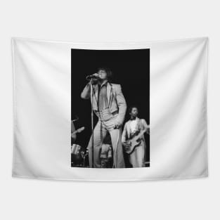 James Brown BW Photograph Tapestry