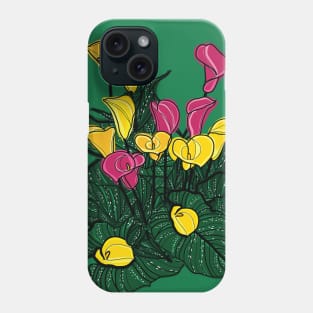 Calla Lilies Phone Case